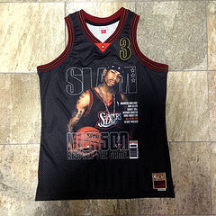 Allen Iverson Philadelphia 76ers 3 Black MN