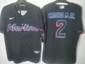 Jazz Chisholm Jr. #2 Black Miami Marlins Jersey