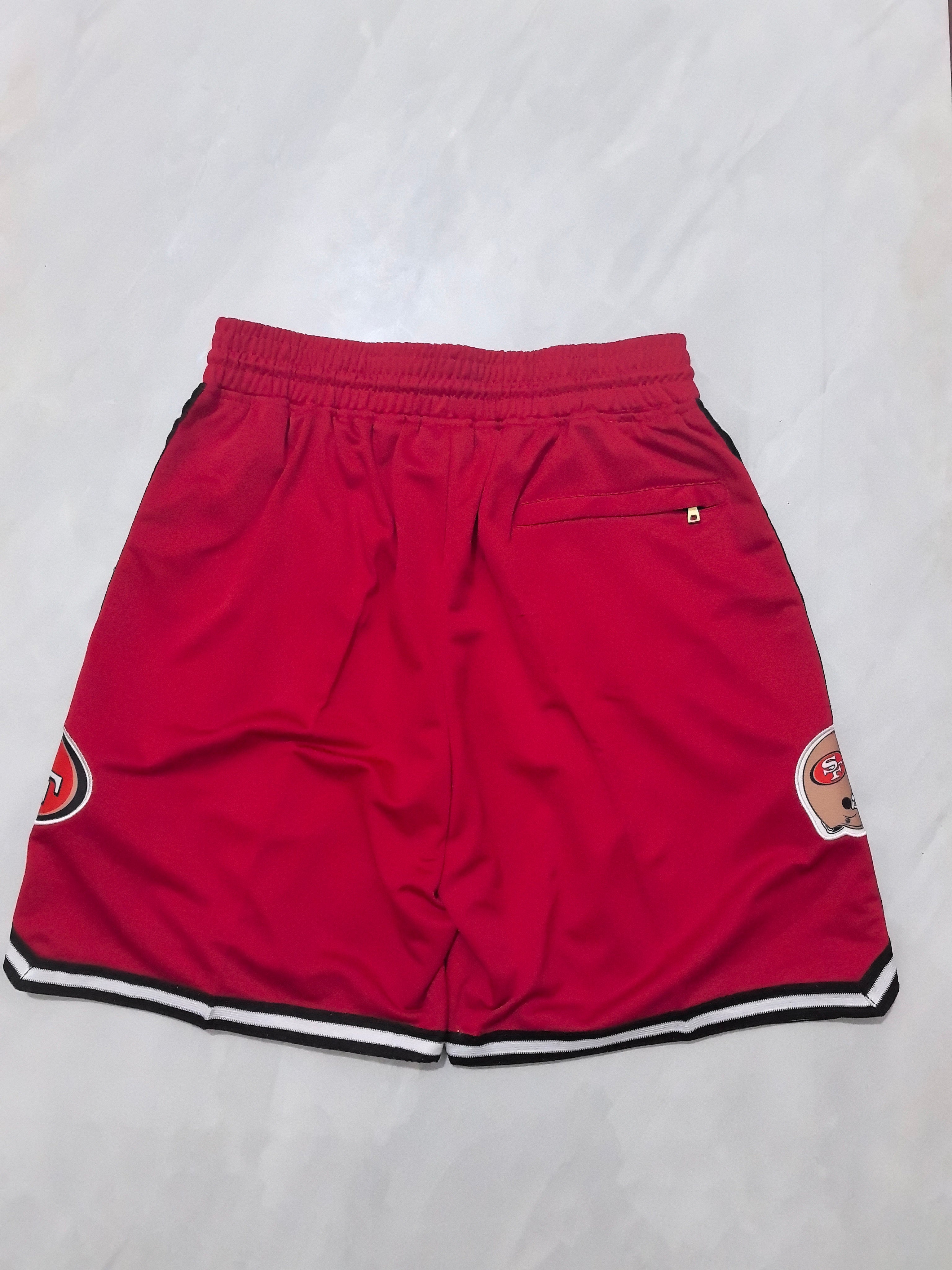 San Francisco 49ers Red Pocket Shorts
