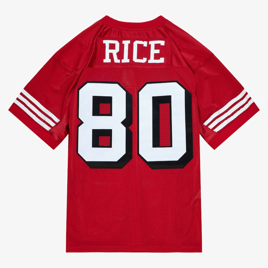 Men's Jerry Rice Scarlet San Francisco 49ers 1994 Jersey