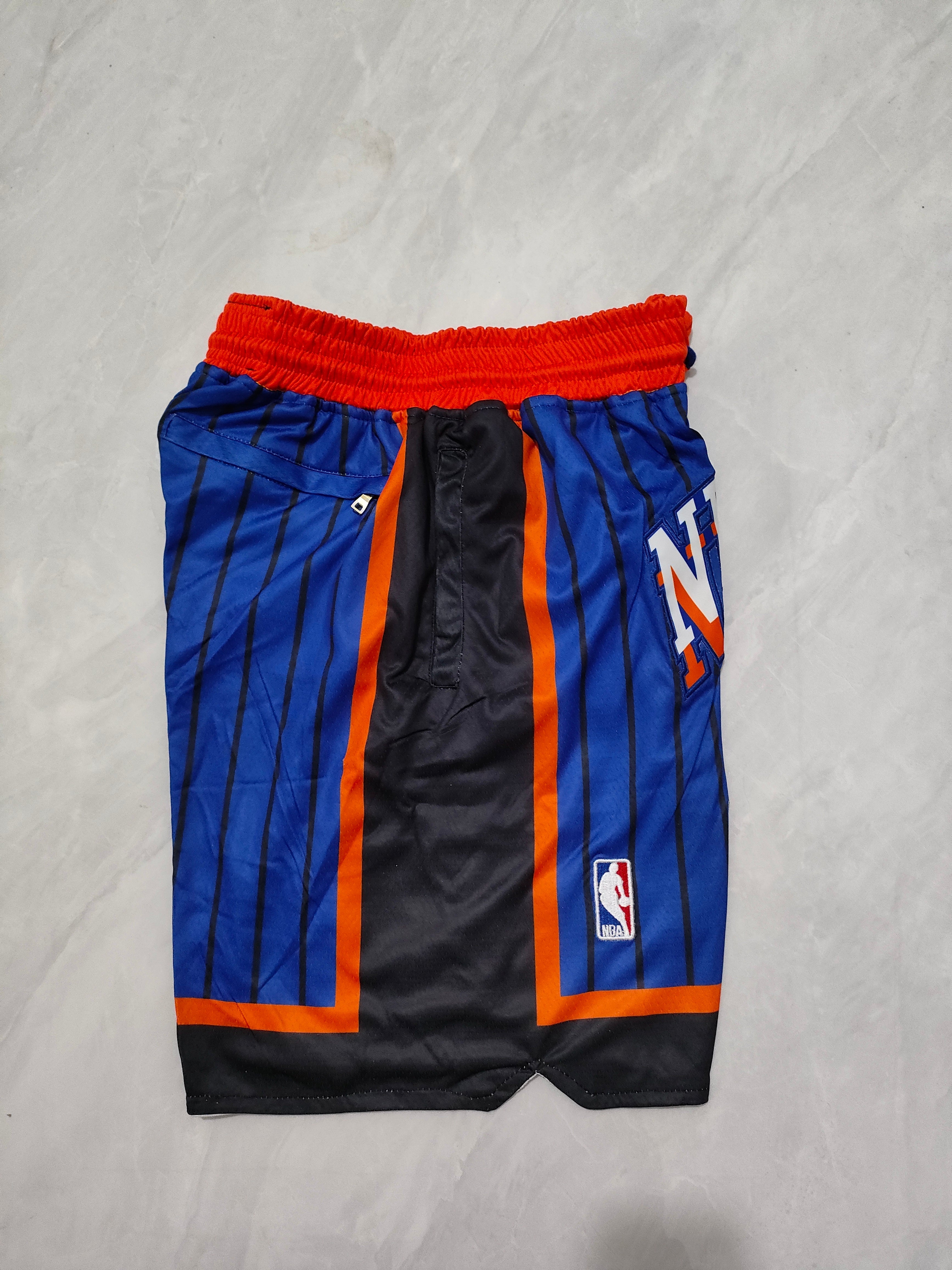 New York Knicks Blue City Edition Pocket Shorts