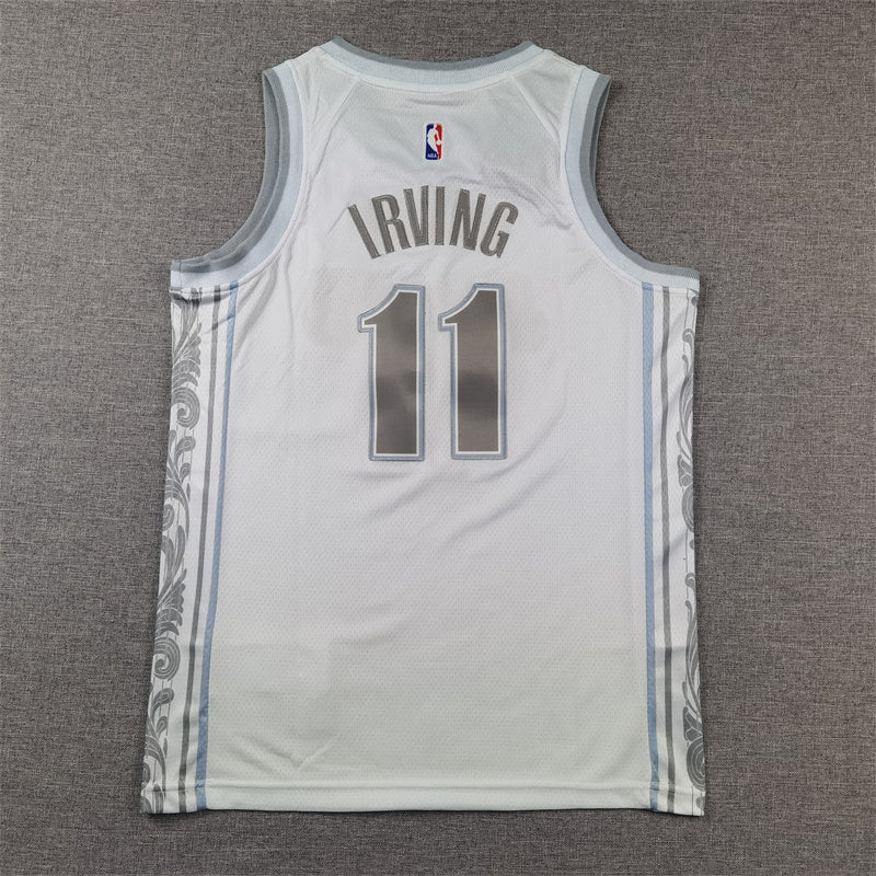 Youth Kyrie Irving Dallas Mavericks #11 City Edition Embroidered  Jersey
