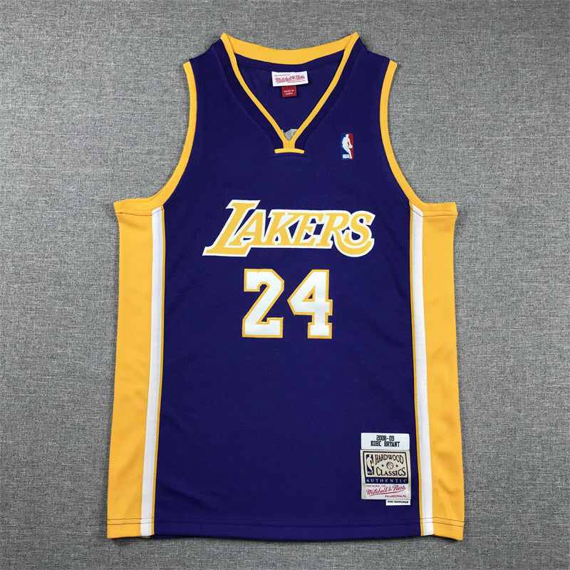 Youth Kobe Bryant Los Angeles Lakers #24  Embroidered  Jersey