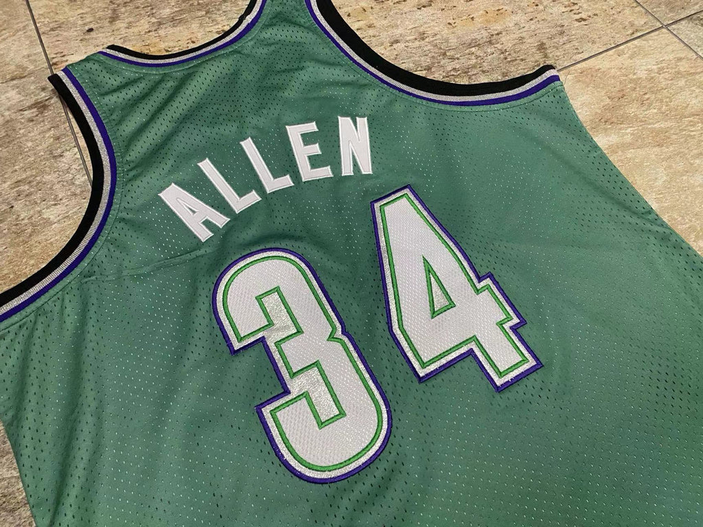 Ray Allen	 Milwaukee Bucks Green 34 MN