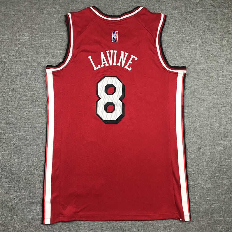 Chicago Bulls Zach LaVine #8 2022 City Edition Swingman Jersey – Embroidered