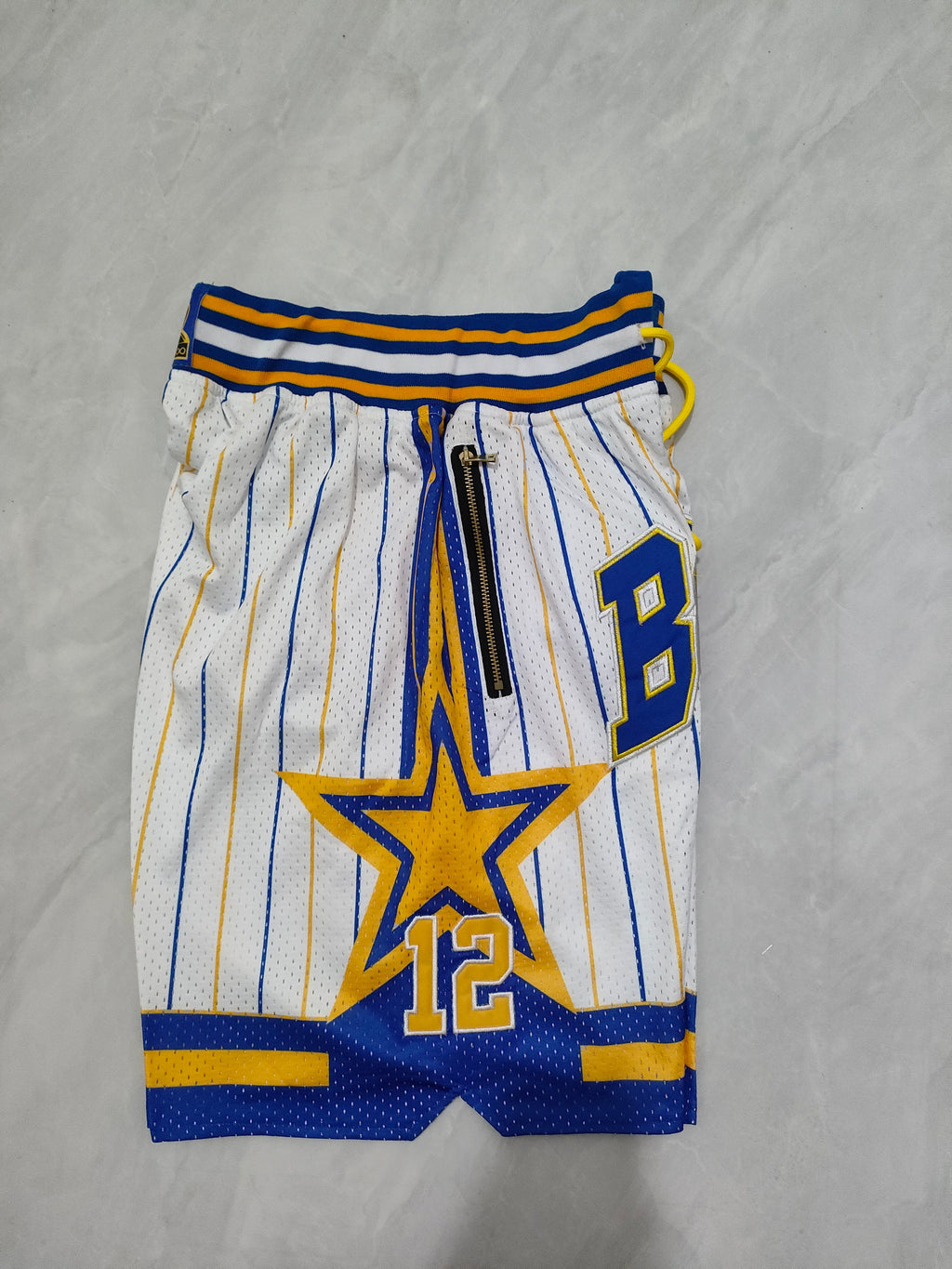 Boca Juniors White Pocket Shorts