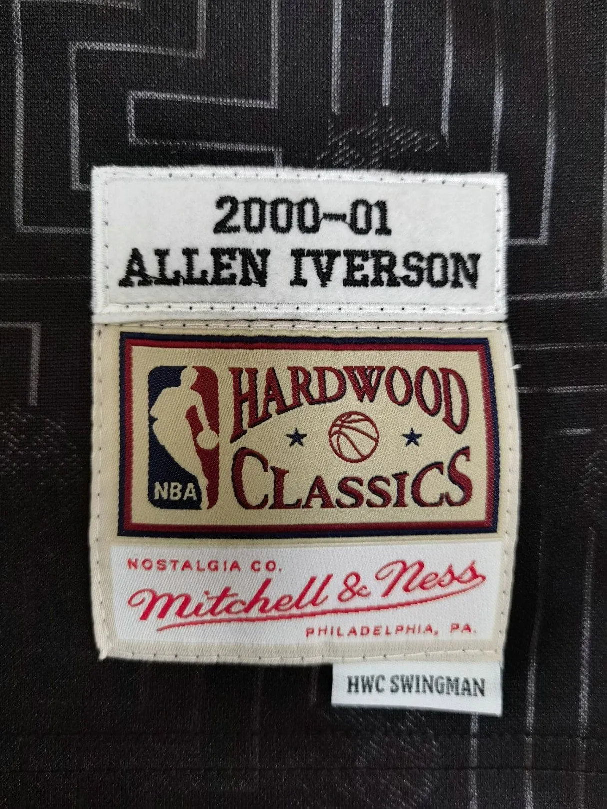Allen Iverson Philadelphia 76ers Throwback Jersey
