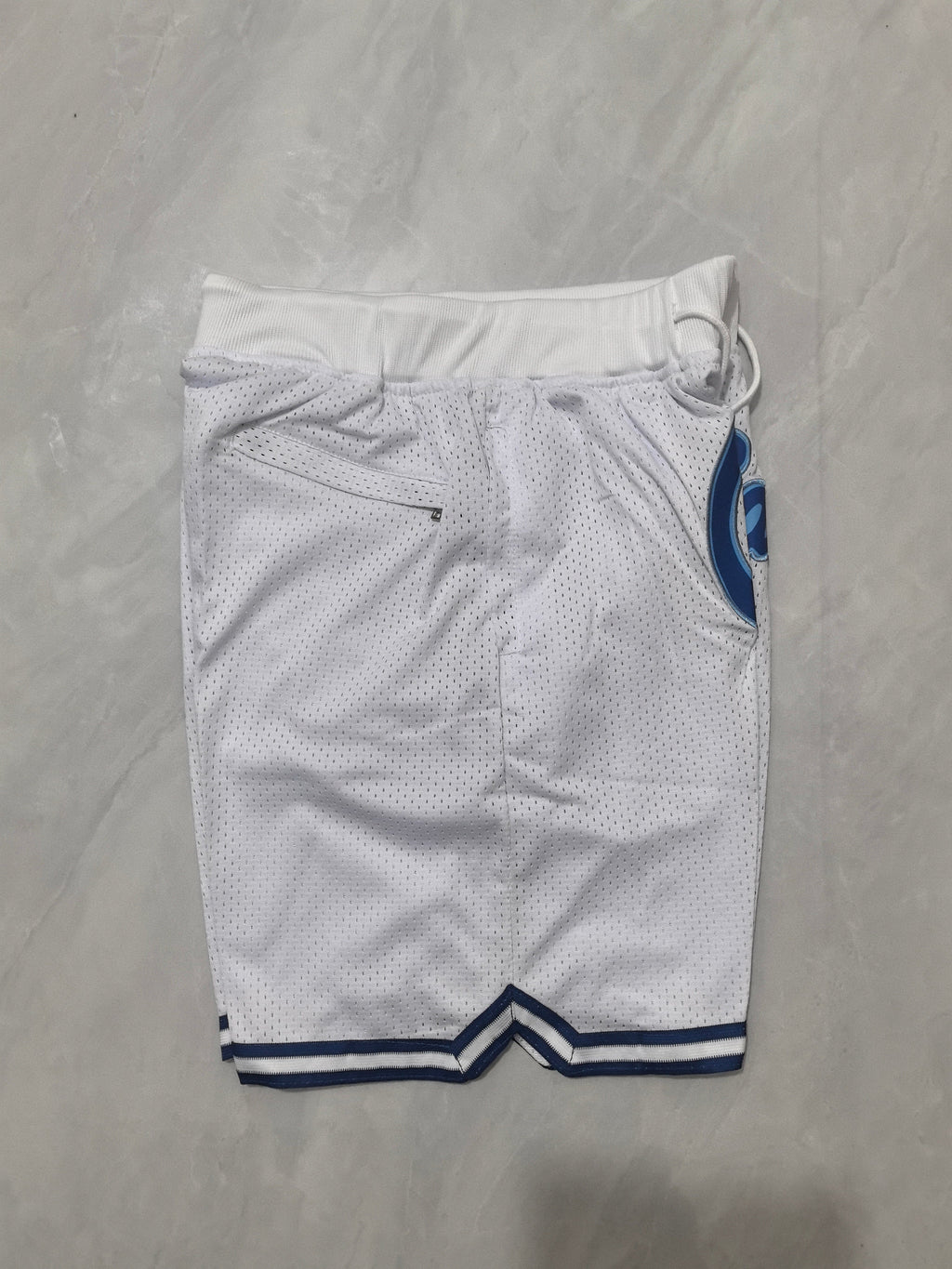 Movie Version White Pocket Shorts