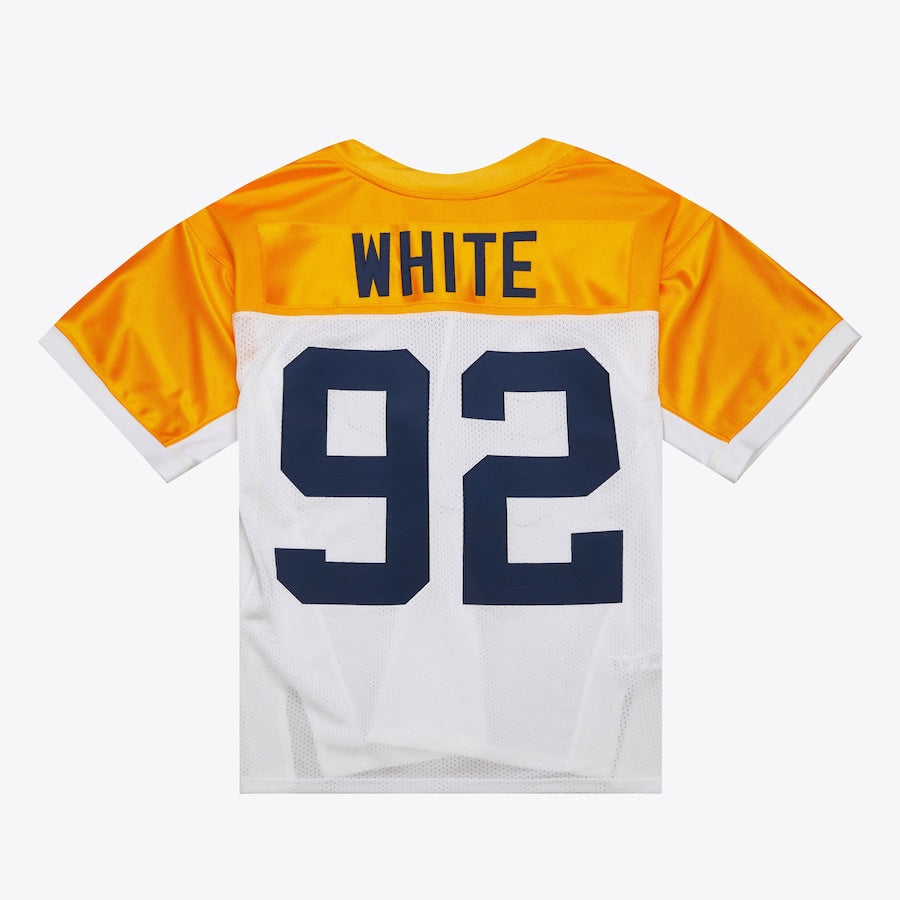 Men's Reggie White White Green Bay Packers 1994 Jersey