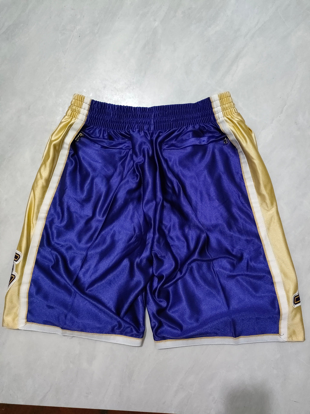 Los Angeles Lakers Kobe Hall of Fame Purple Pocket Shorts