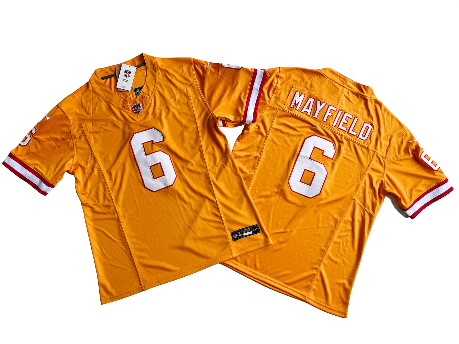 Tampa Bay Buccaneers 6# Baker Mayfield Nike Vapor F.U.S.E. Limited Jersey