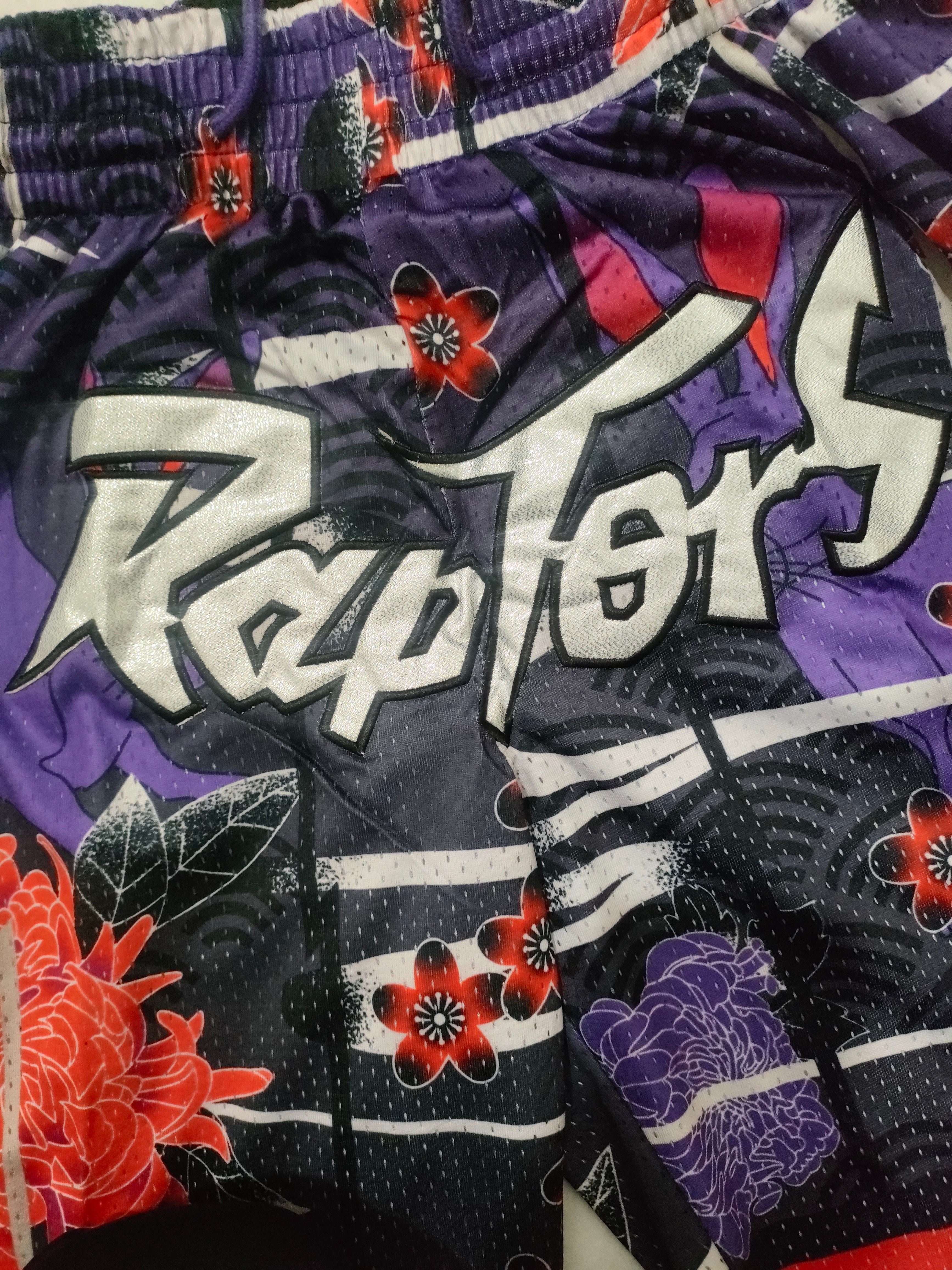 Toronto Raptors Purple Rabbit Year Limited Edition Pocket Shorts