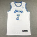 Carmelo Anthony #7 Los Angeles Lakers City Edition Swingman Jersey — Embroidered