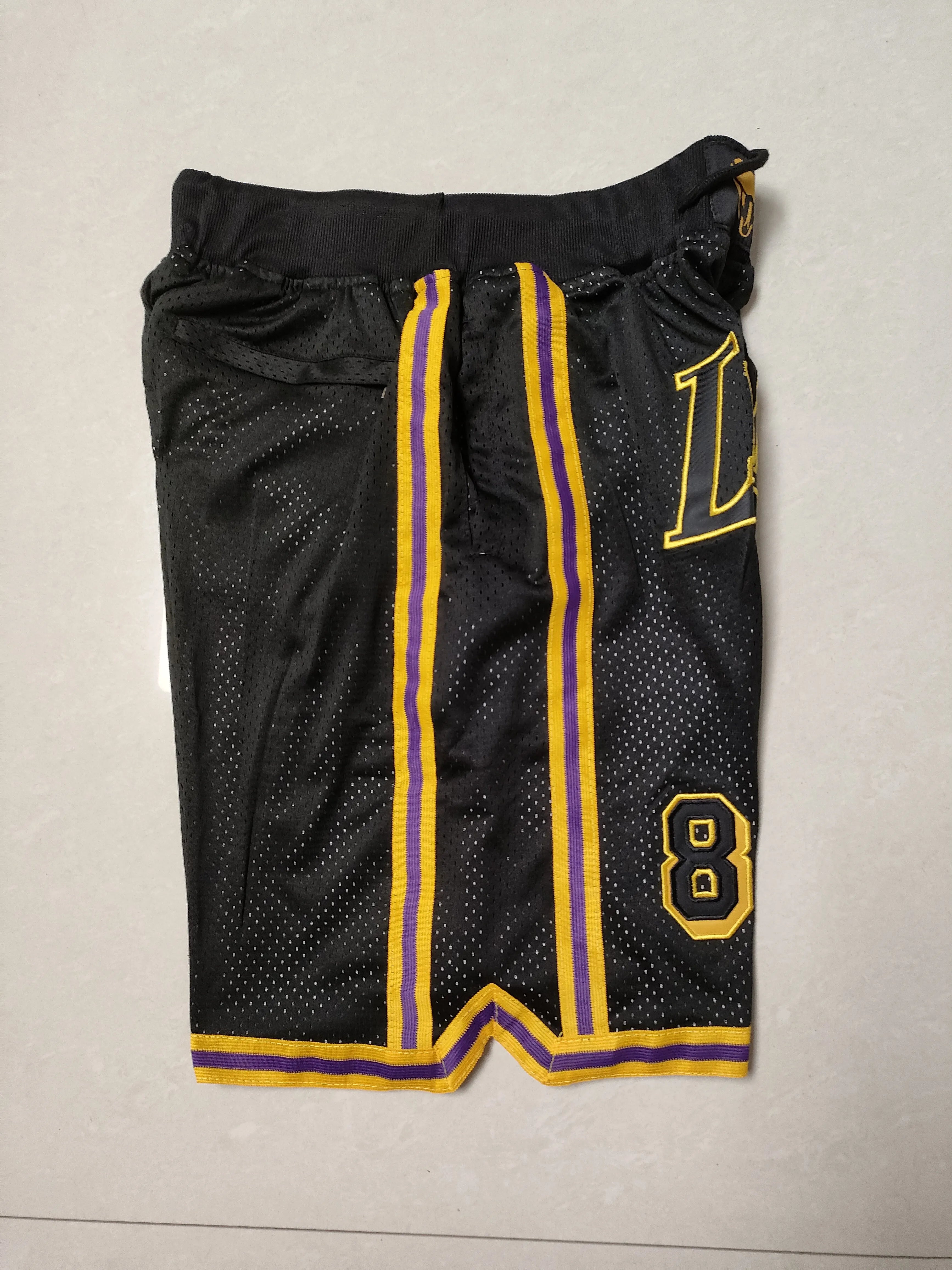 Los Angeles Lakers Mamba Black Pocket Pants