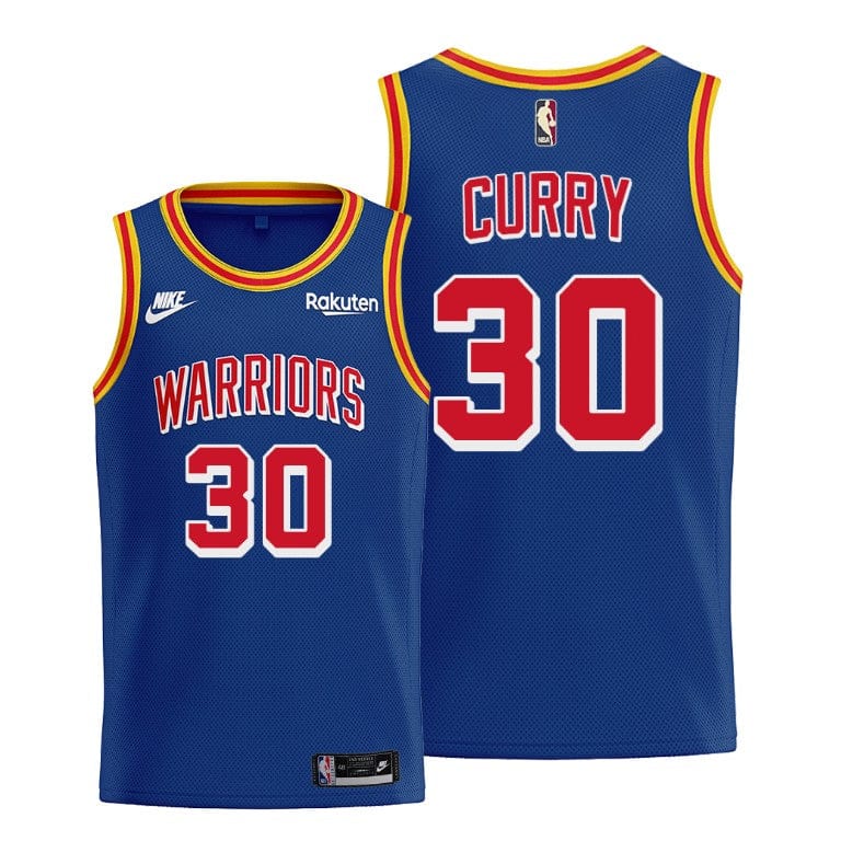 Stephen Curry Golden State Warriors 75th Anniversary Jersey