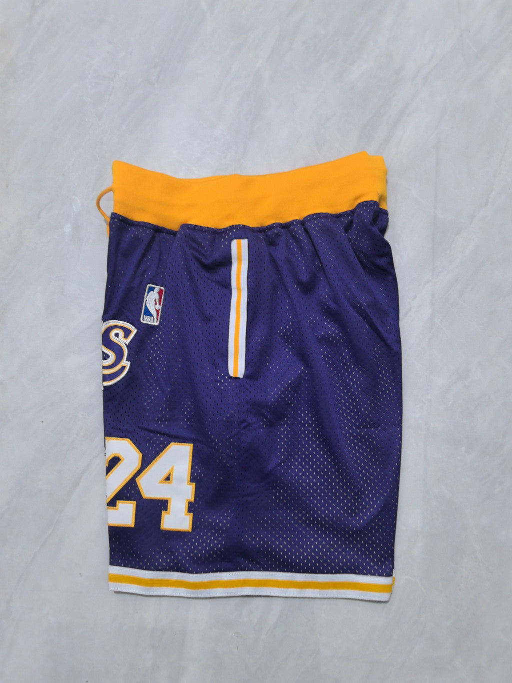 Los Angeles Lakers Purple Retro Pocket Shorts