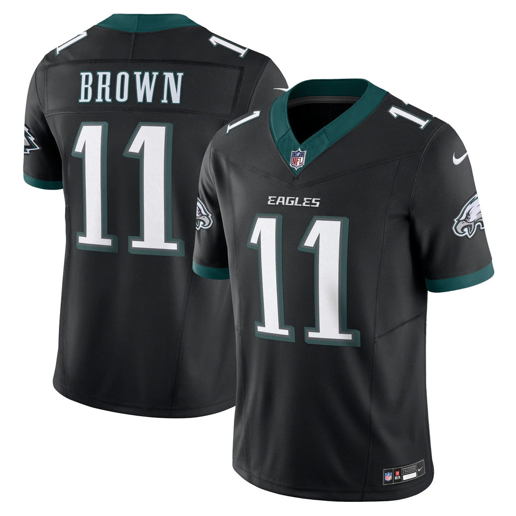 A.J. Brown Philadelphia Eagles  Alternate Vapor F.U.S.E. Limited Jersey - Black