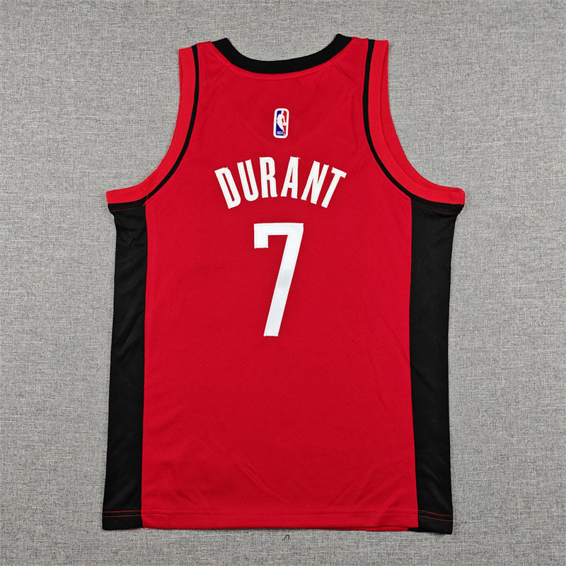 Youth Kevin Durant Houston Rockets #7  Embroidered  Jersey