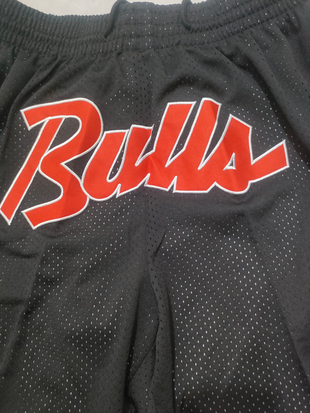 Chicago Bulls Black Retro Pocket Shorts