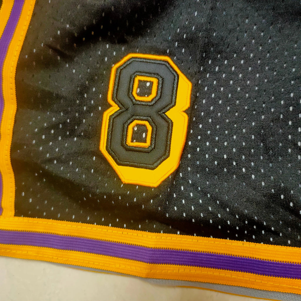Los Angeles Lakers BOB8-24 black pocket pants