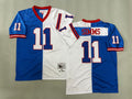 Mens Phil Simms#11 New York Giants Vintage Throwback Jersey