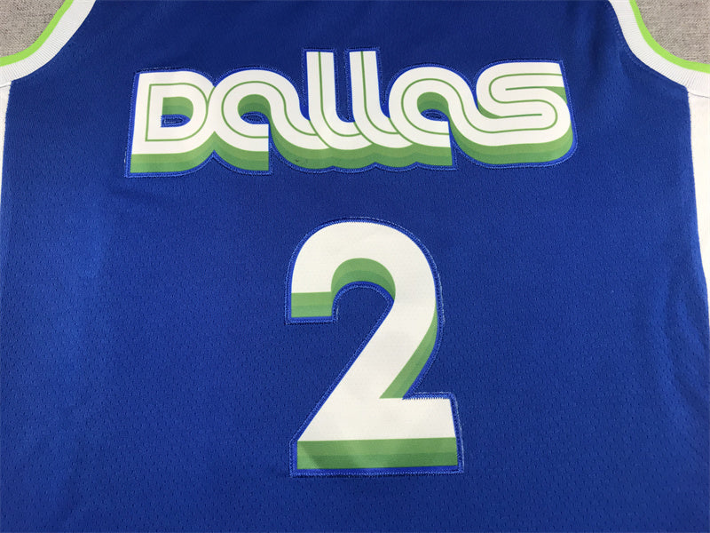 Dallas Mavericks Kyrie Irving #2 2023 City Edition Swingman Jersey — Embroidered