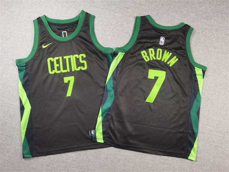 Youth Jaylen Brow Boston Celtics #7 Embroidered Jersey