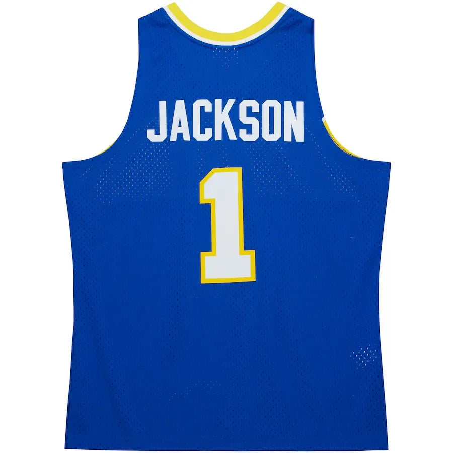 Men's Indiana Pacers Stephen Jackson Mitchell & Ness Royal 2004/05 Hardwood Classics Swingman Jersey