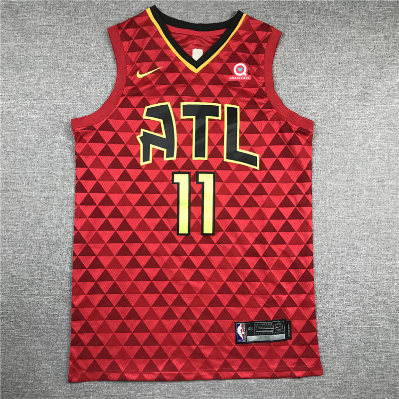 Atlanta Hawks Trae Young #11 City Edition Set — Embroidered Jersey