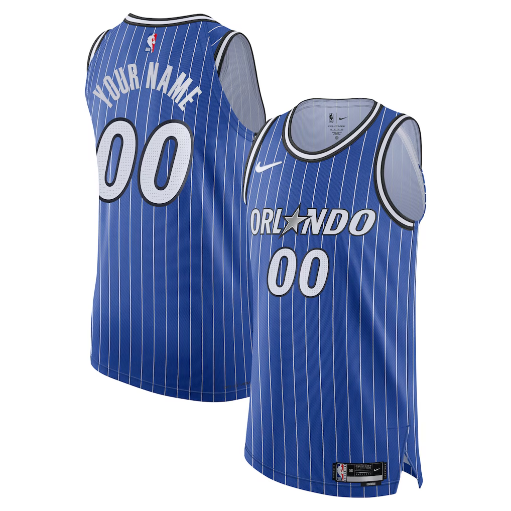 Custom Orlando Magic Player Edition Jersey