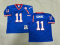 Mens Phil Simms#11 New York Giants Vintage Throwback Jersey