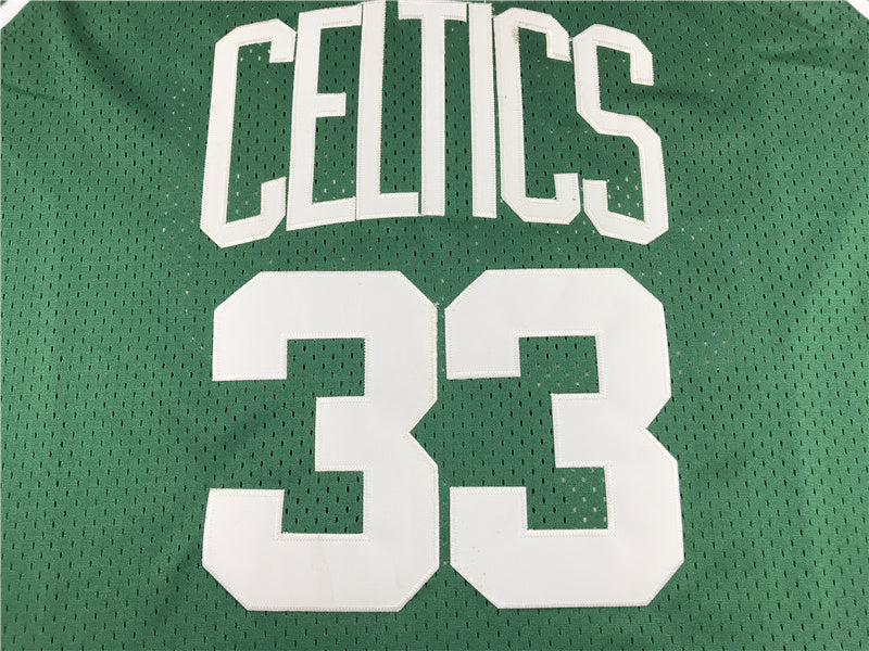 Boston Celtics Larry Bird #33 1985-86 Throwback — Embroidered Jersey