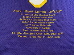 LeBron Bryant Los Angeles Lakers Purple 8 MN