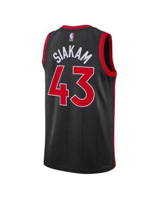 Red And Pascal Siakam Toronto Raptors Swingman Jersey