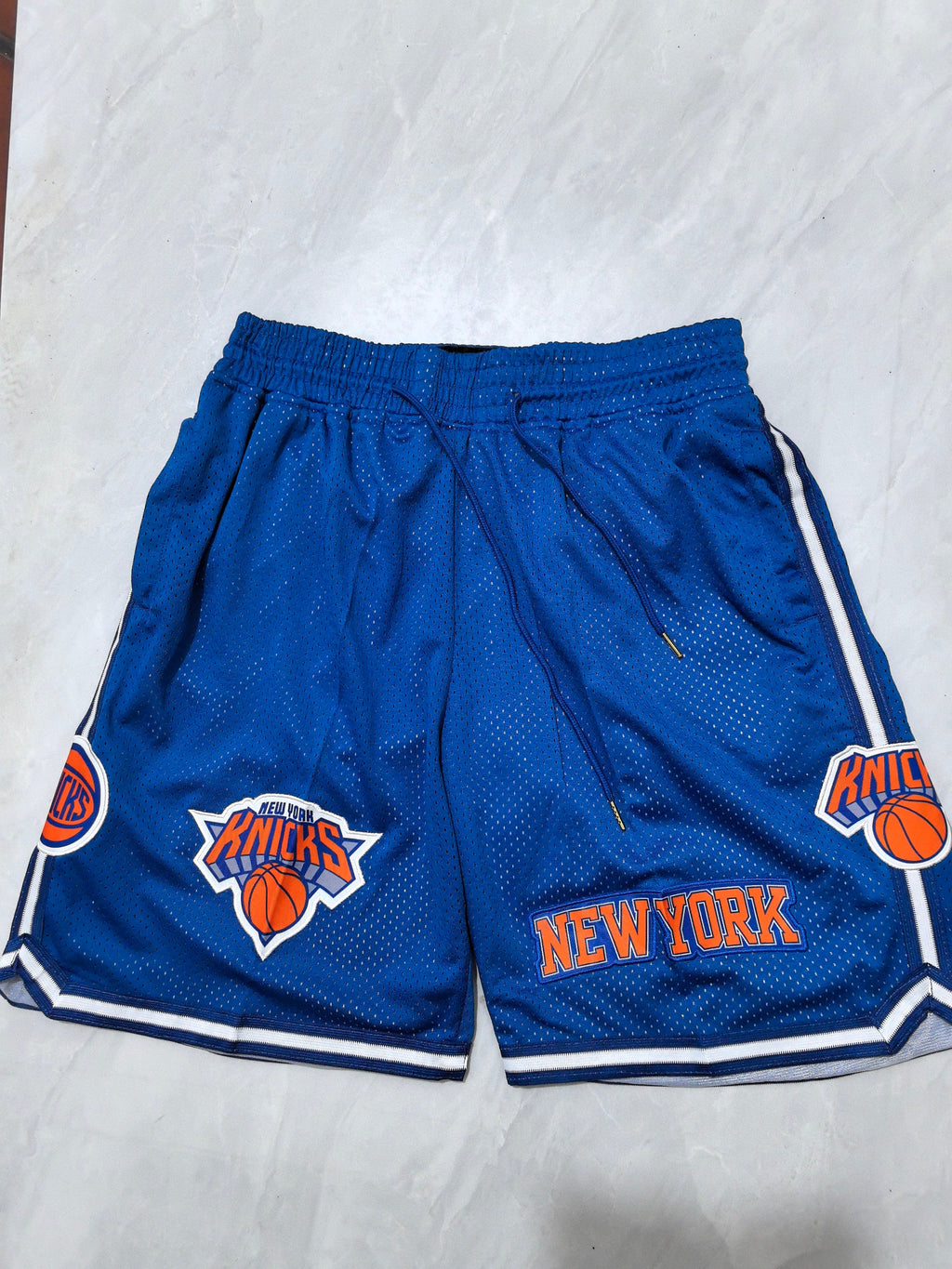 New York Knicks Blue Pocket Shorts
