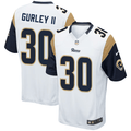 Los Angeles Rams Todd Gurley II White Game Jersey