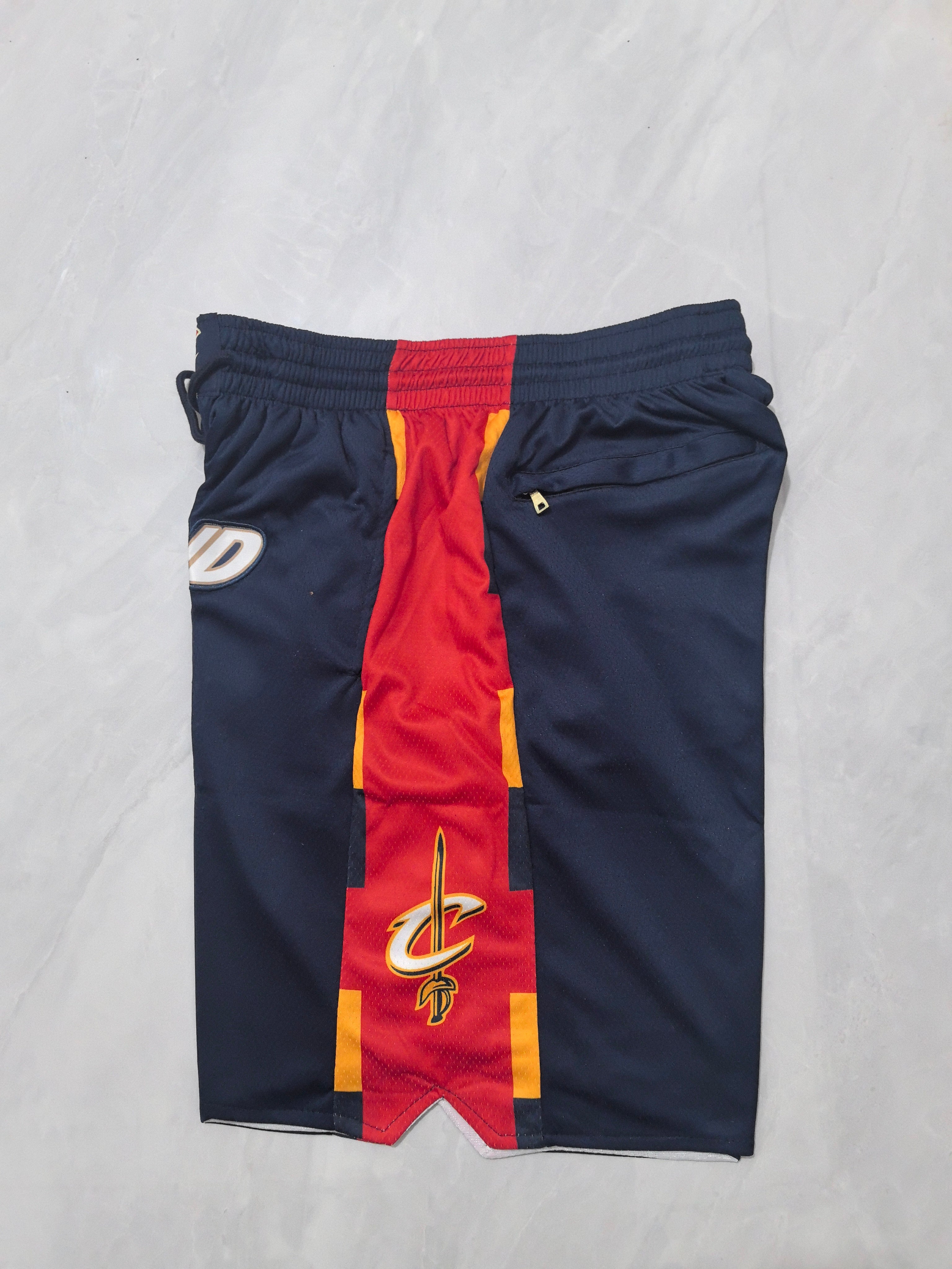 Cleveland Cavaliers 2026 Deep Blue Retro City Edition Pocketed Basketball Shorts