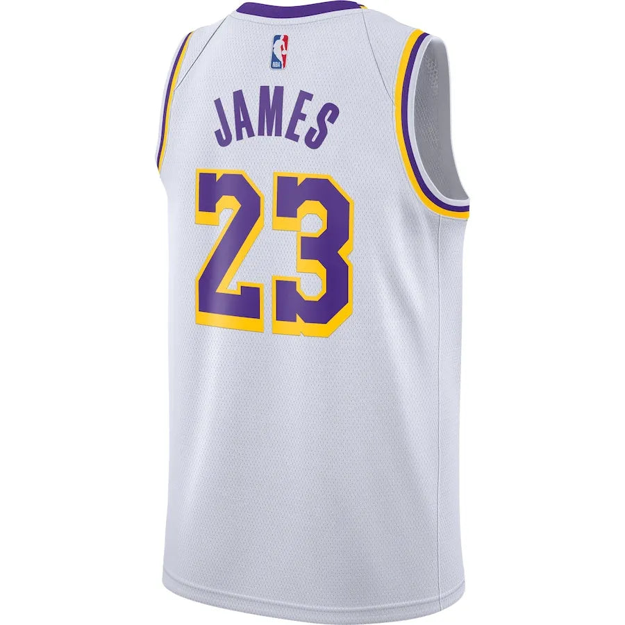 LeBron James Los Angeles Lakers  2020/21 Swingman Jersey �?White