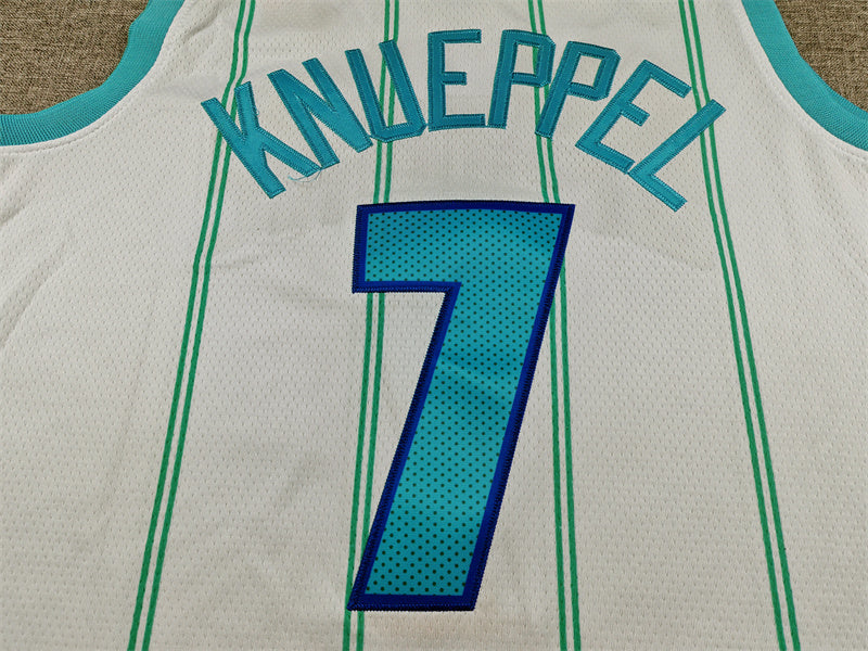 Charlotte Hornets Kon Knueppel #7 City Edition - Embroidered Jersey