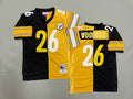 Mens Rod Woodson#26 Pittsburgh Steelers Vintage Throwback Jersey