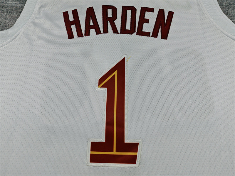 Cleveland Cavaliers James Harden #1 2026 City Edition — Embroidered Jersey