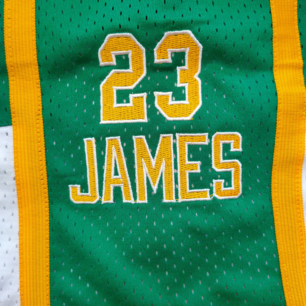 Los Angeles Lakers LeBron James High School Edition Green Pocket Pants