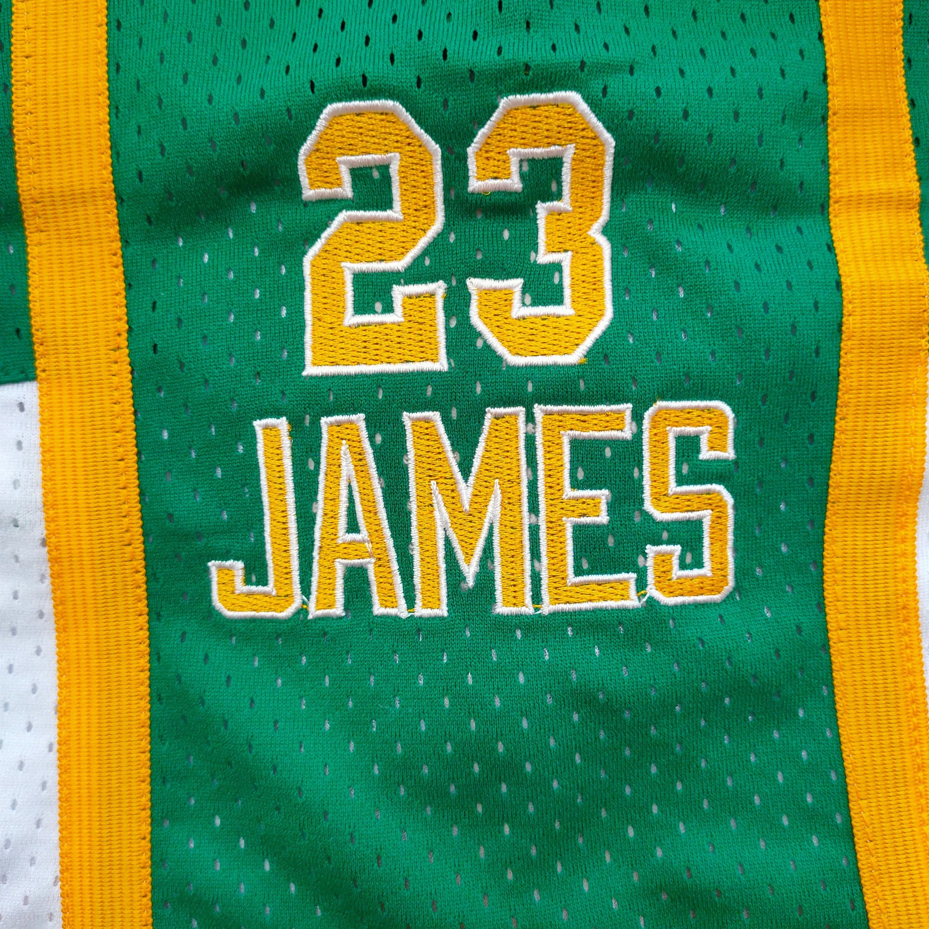 Los Angeles Lakers LeBron James High School Edition Green Pocket Pants