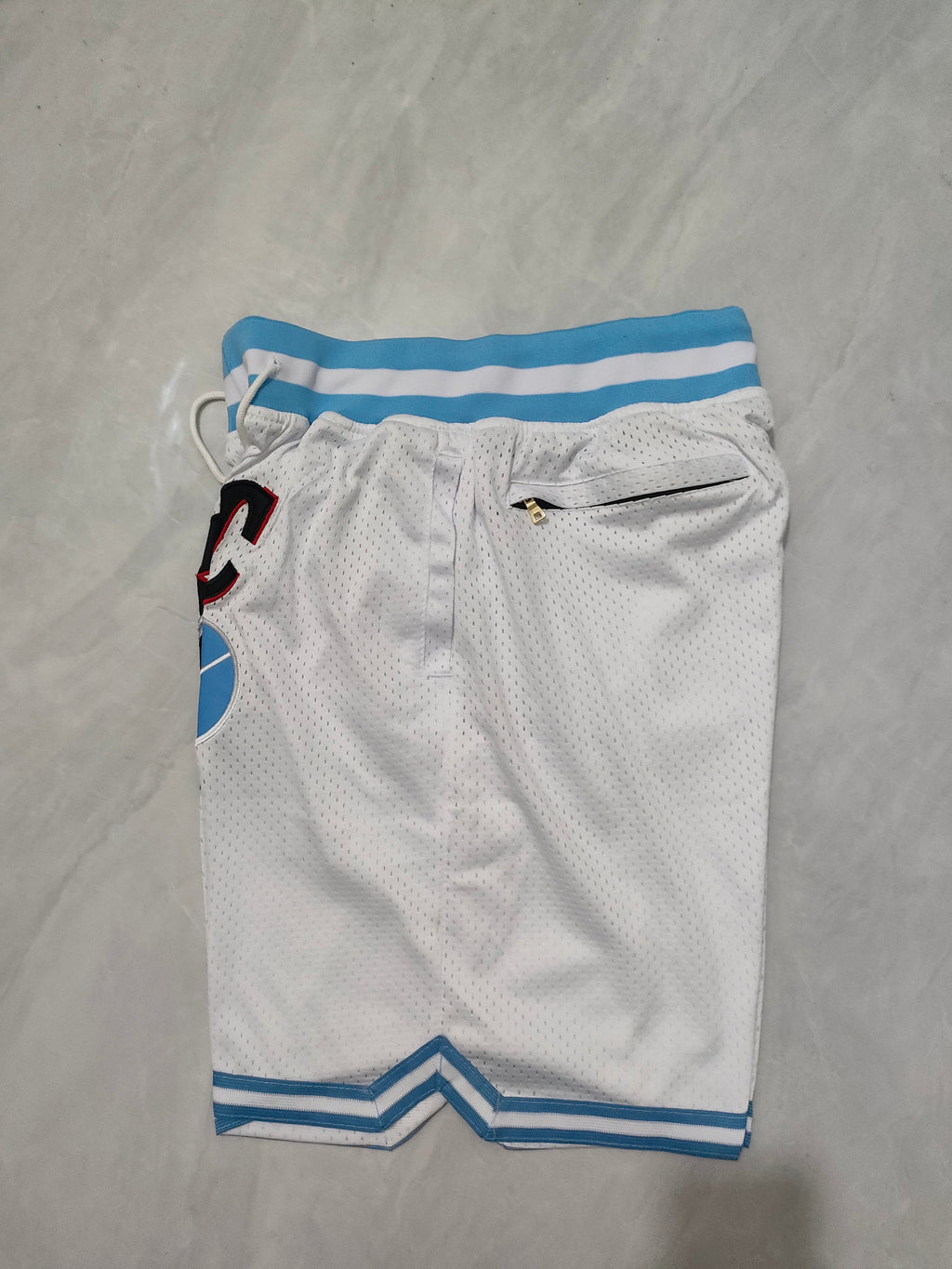 Movie Version White Pocket Shorts