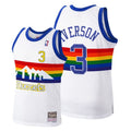 Allen Iverson#3 Denver Nuggets Throwback Embroidered Jersey