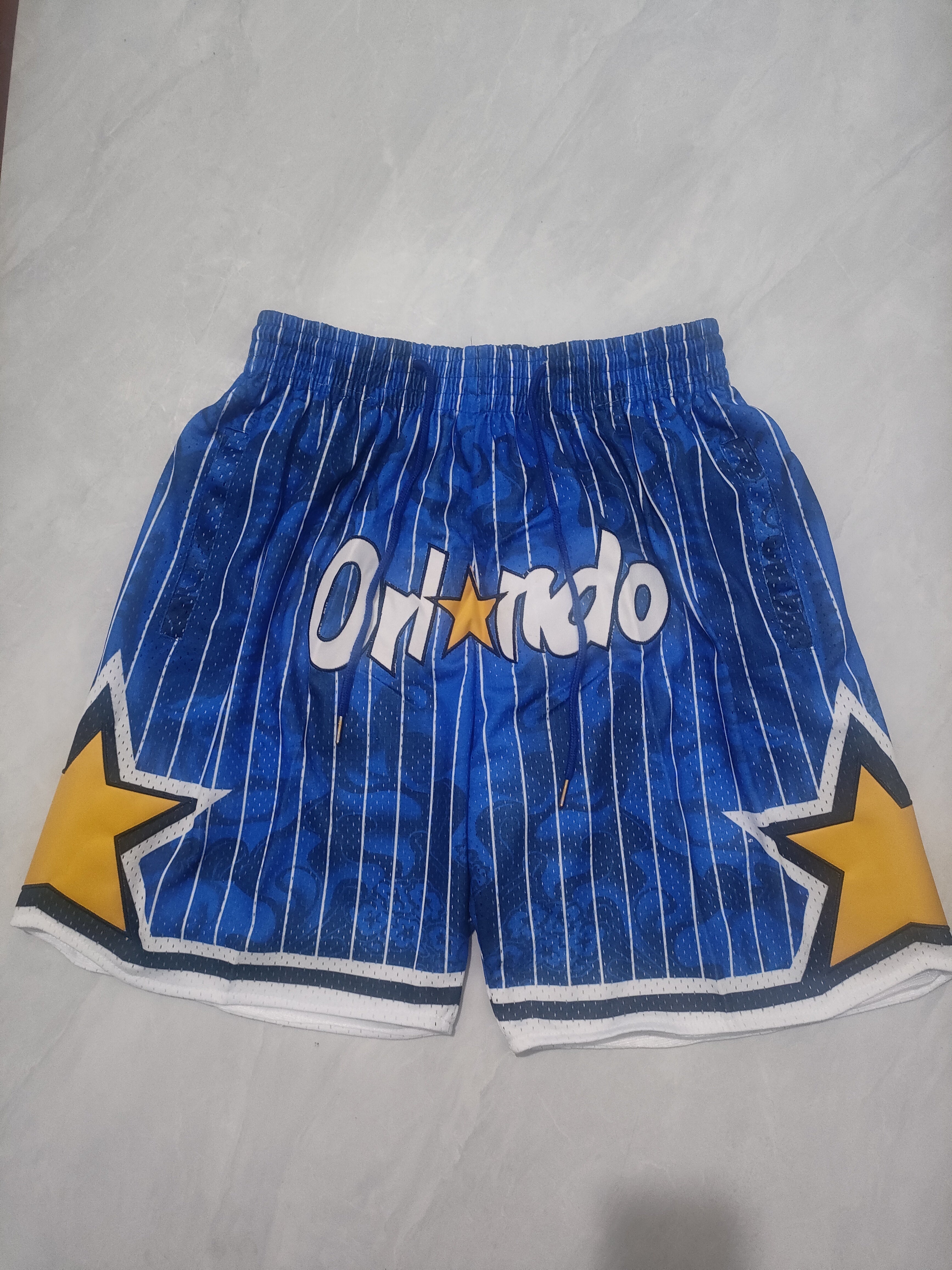 Orlando Magic Blue Tiger Year Limited Edition Pocket Shorts