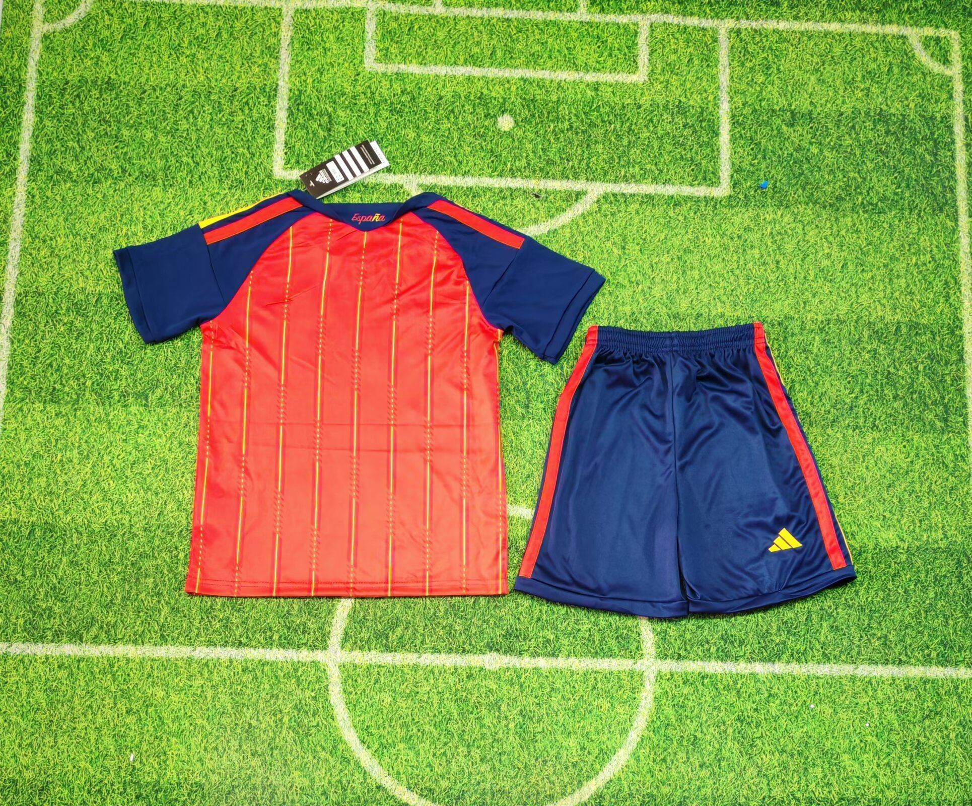 2026-2027 Spain Home Short-Sleeve Football Jersey Set