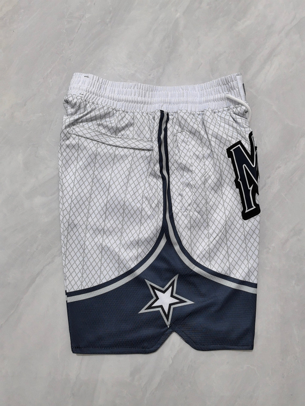 Orlando Magic 2025 White Stripe City Edition Pocket Shorts