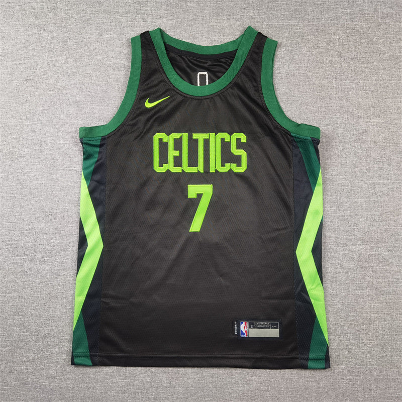 Youth Jaylen Brow Boston Celtics #7 Embroidered Jersey