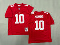 Mens Eli Manning#10 New York Giants Vintage Throwback Jersey